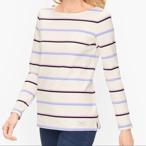 Talbots Authentic Spring Fling Stripe Tee